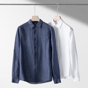 Men's Linen Shirt（Brand New）